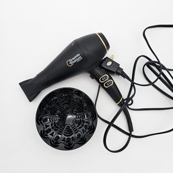 BaBylissPRO Graphite Titanium Professional Hair Dryer - Picture 1 of 4